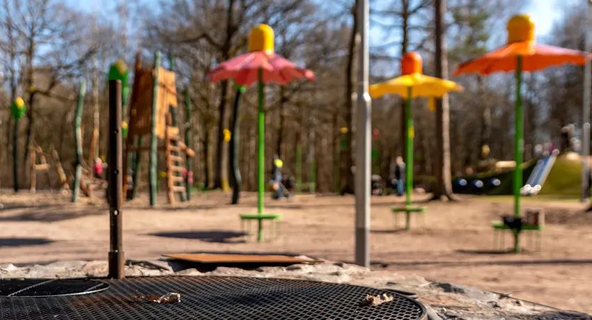  Sagoängen's playground on Galgberget in Halmstad
