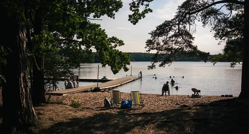 Brearedssjön i Simlångsdalen i Halmstad