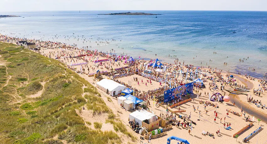 SummerSmash Festival på Tylösand strand i Halmstad