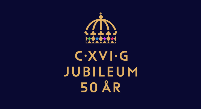 HM Konungen Carl XVI Gustaf Jubileums år - 50 år
