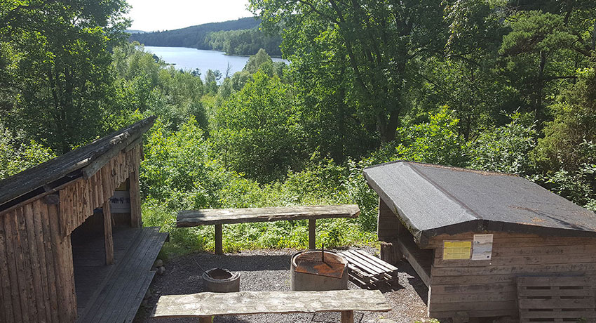  Gyltige campsite with a view of Gyltigesjön