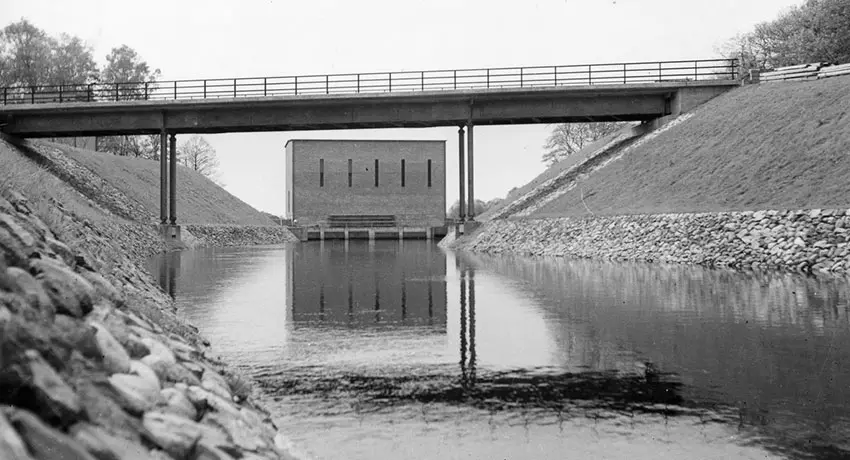  The power plant at Slottsmöllan, designed by Ingrid Wallberg