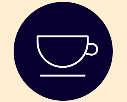 Symbol för kaffekopp